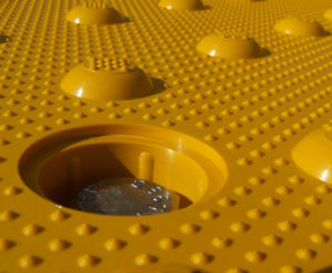 Cast In Place Replaceable Tactile Panels | ADA Solutions