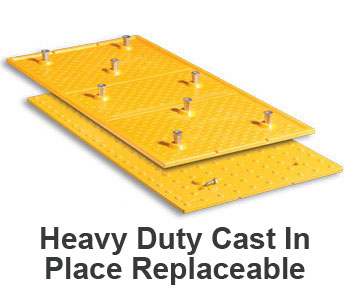 Heavy Duty Cast in Place Replaceable