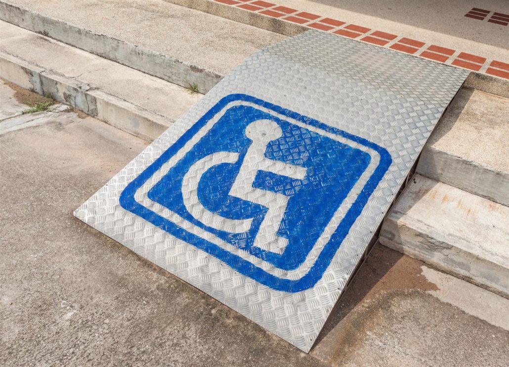 handicap ramps no rails