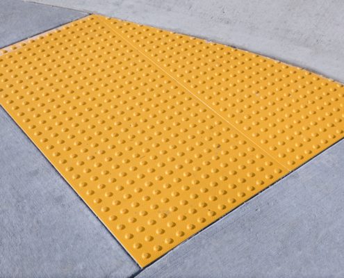 sidewalk curb anti slip pad