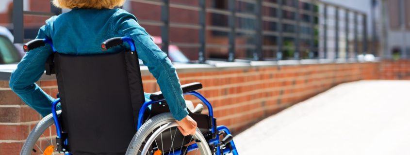 Woman on Wheelchair