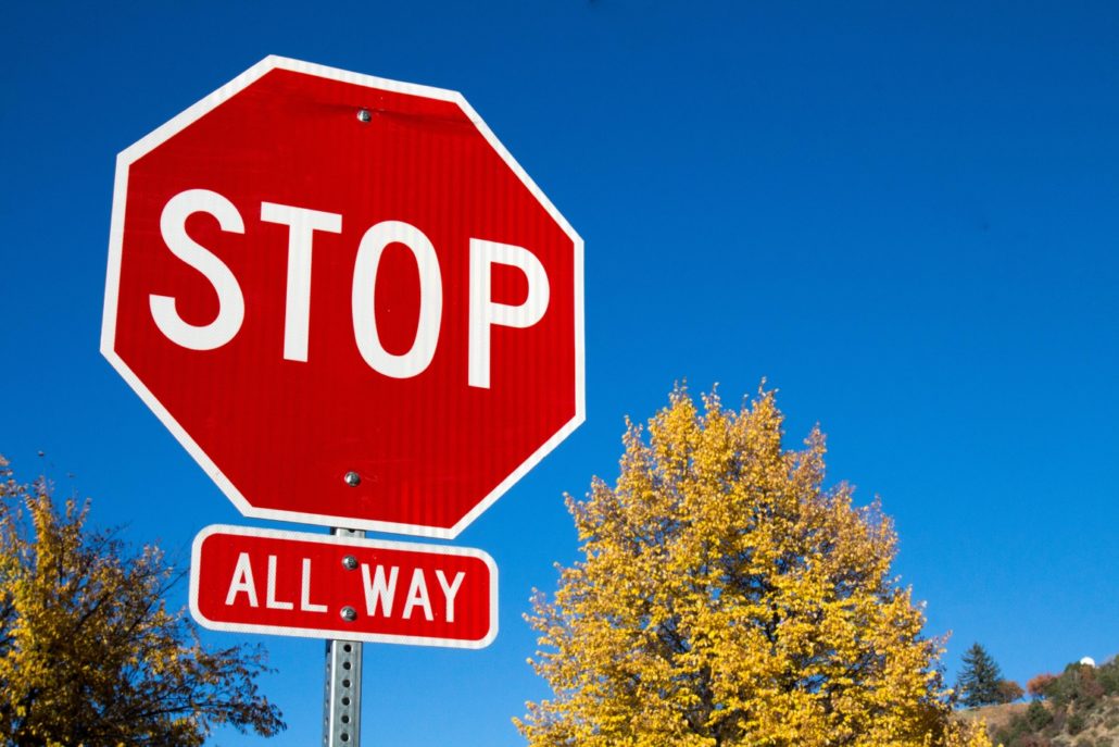 Stop Sign Out Sign