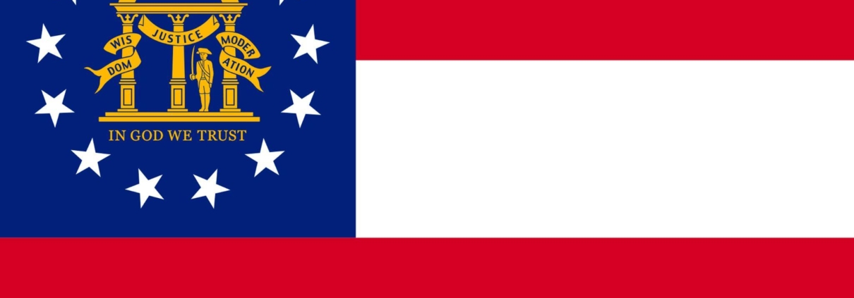 U.S. state flag of Georgia